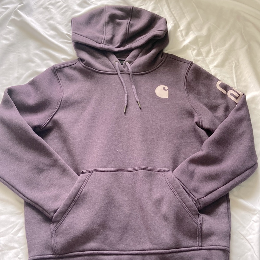 Purple Carhartt hoodie